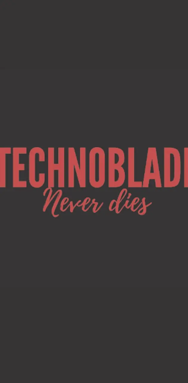 technoblade never dies wallpaper by Tomekjestfajny1 - Download on ZEDGE™