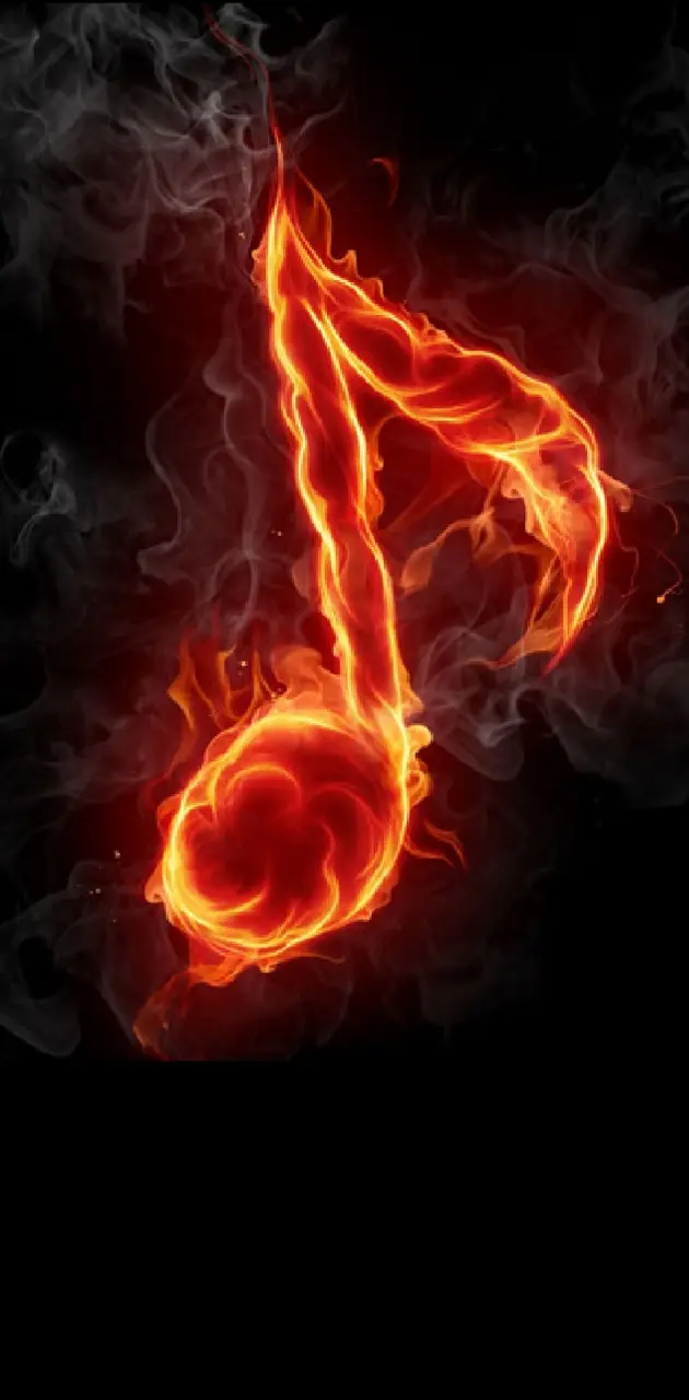 music note fire