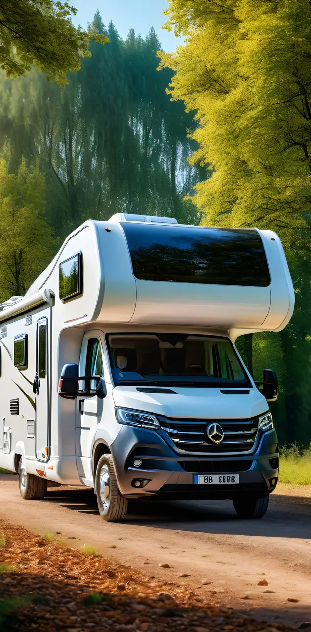 Modern campervan