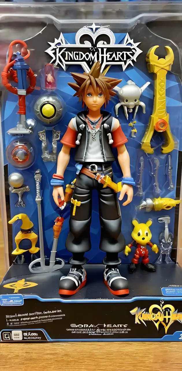 Kingdom Hearts action figure playset