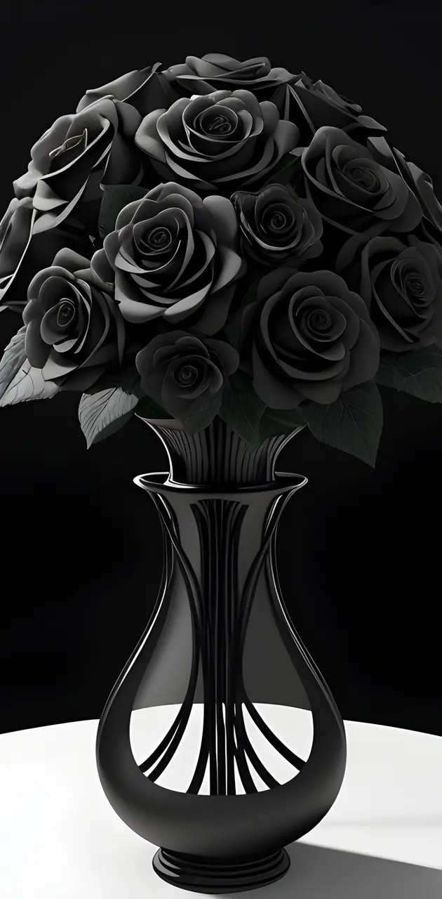 The black roses