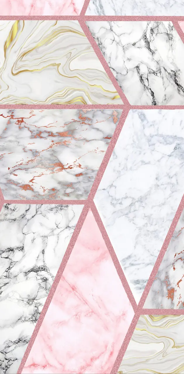 Rose Gold Marble 