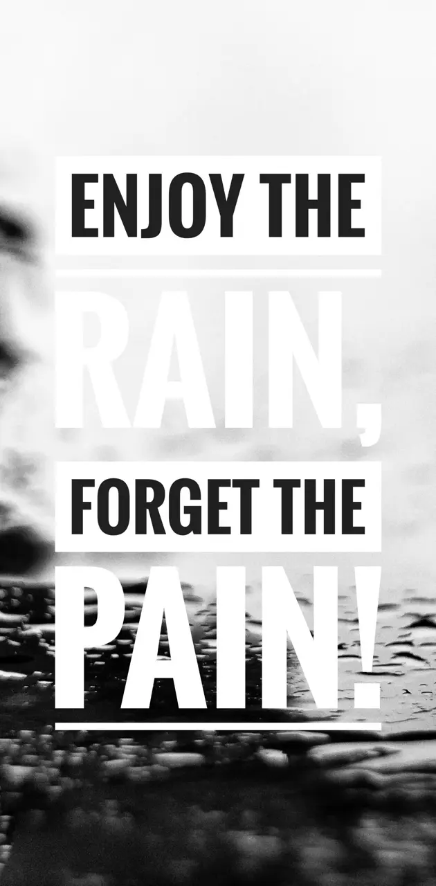 Just rain no pain