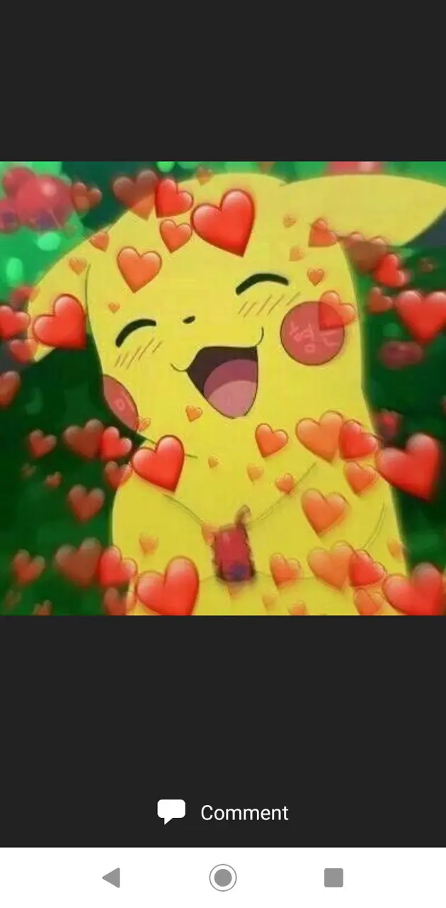 Loveable pikachu