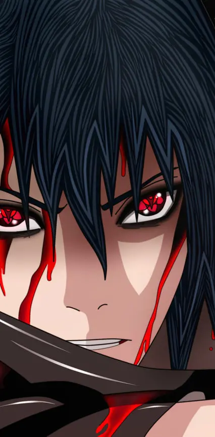 Sasuke Red Eyes