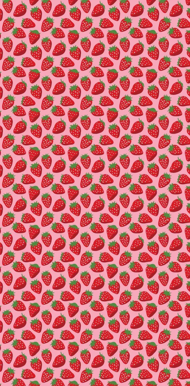 Strawberries pattern