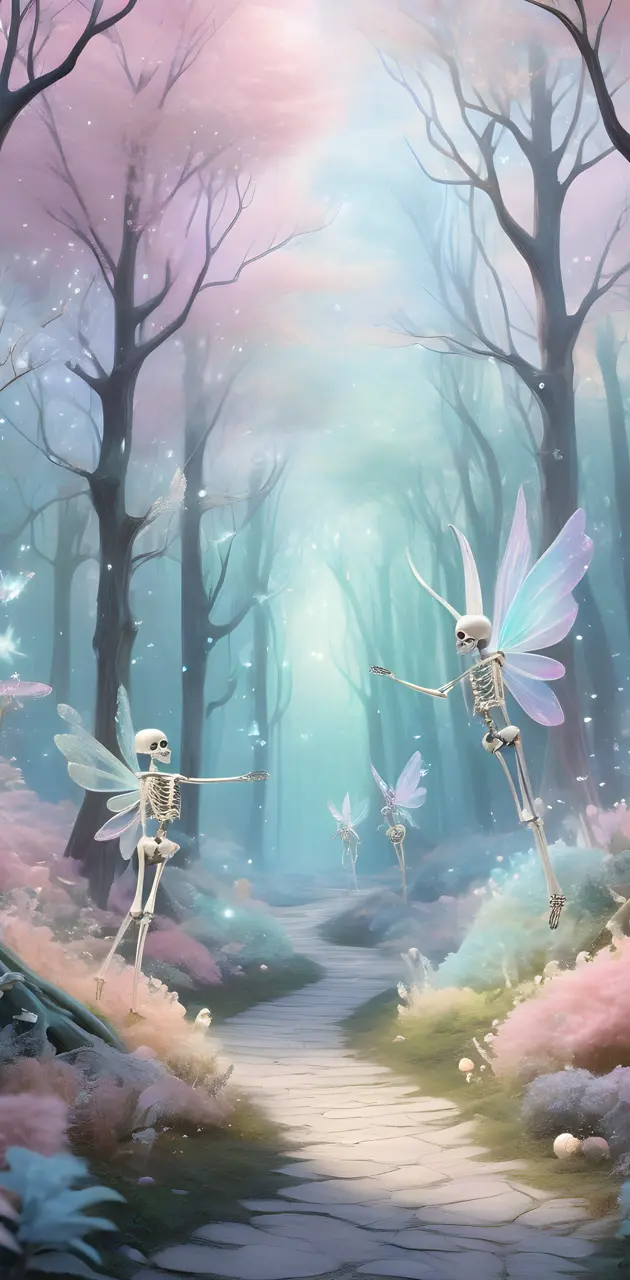 Skeleton Fairy Forest 