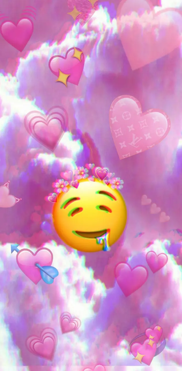 Pink emojis