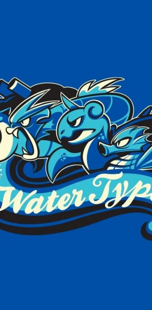 Water types pokemon