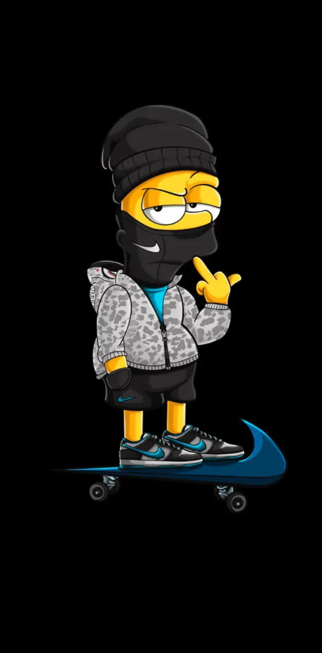 Nike skateboard bart