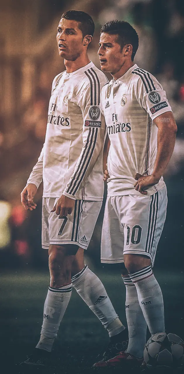 Ronaldo and James 