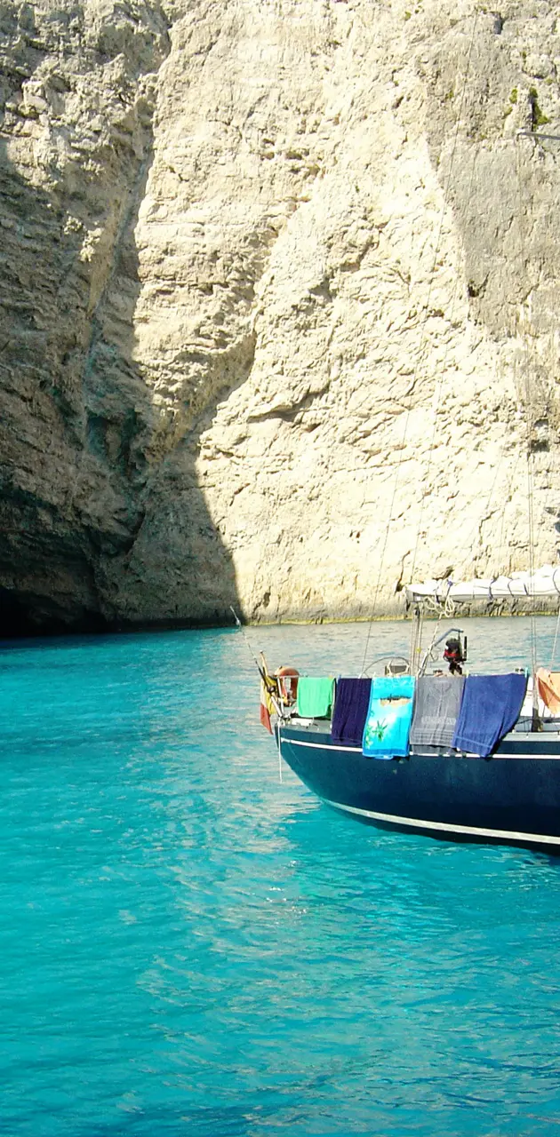 Boat and Cave
