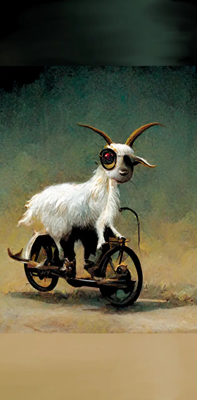 Tricycle goat