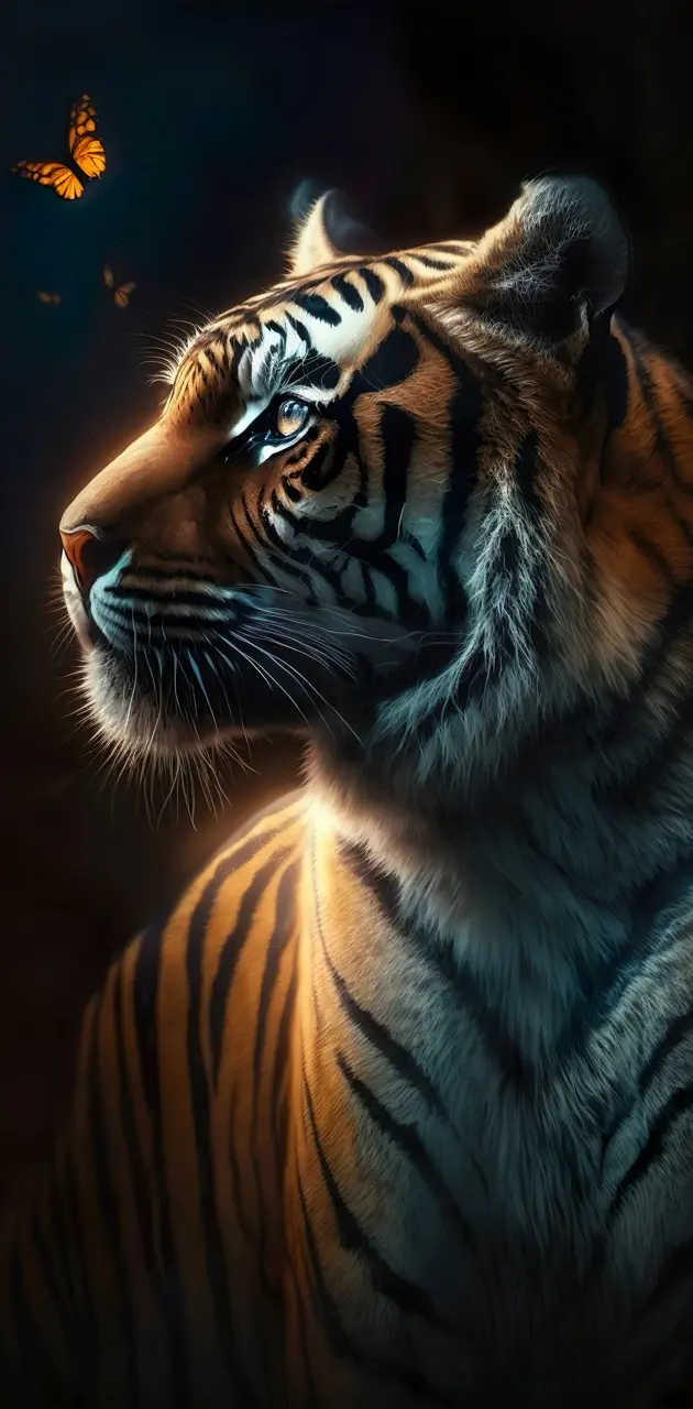 Pretty tiger