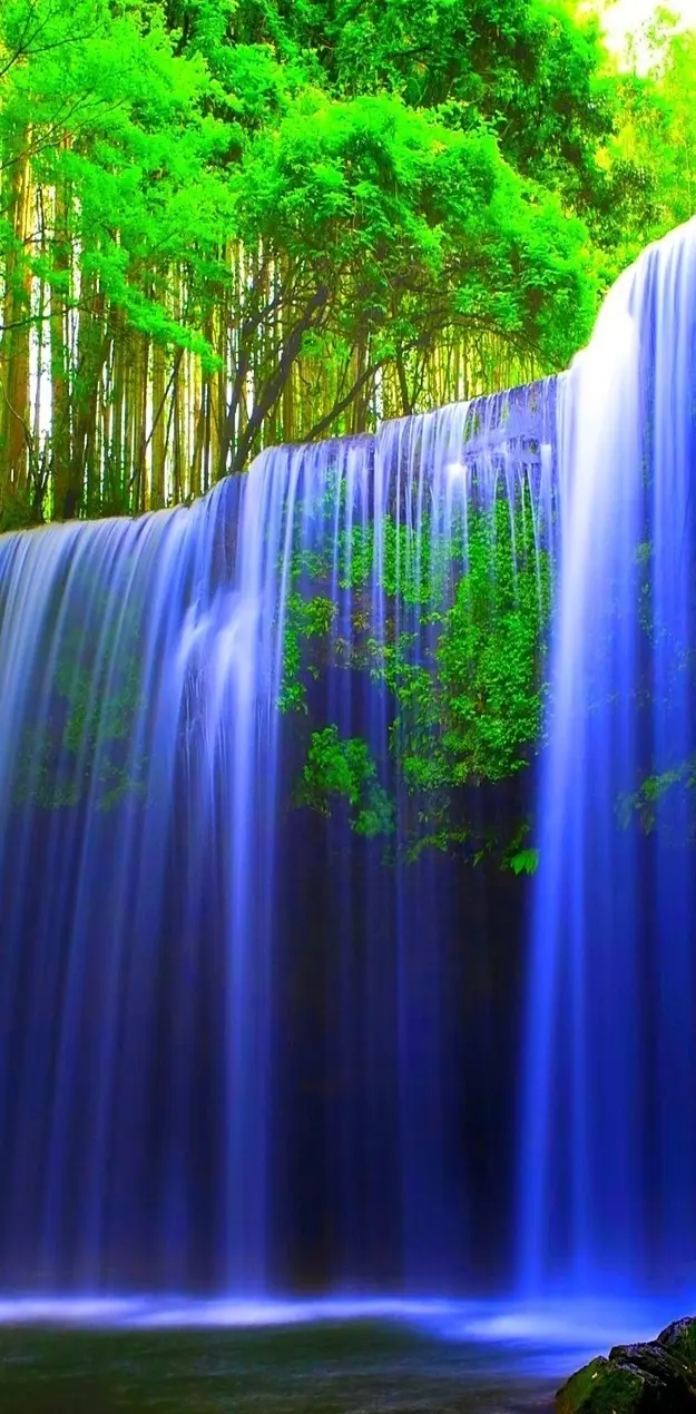 Blue Waterfalls