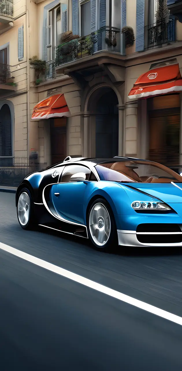 beauty of a Bugatti