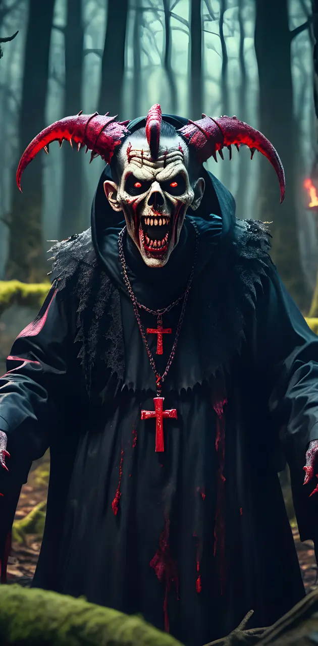 Satanic Zombie Priest