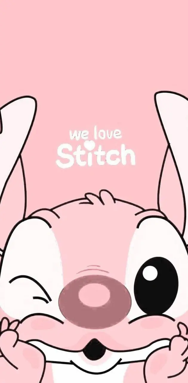 Pink stitch wallpaper by Jojok930 - Download on ZEDGE™