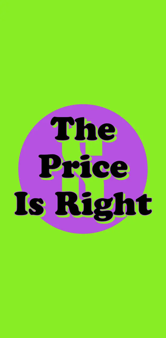 The price is right 
