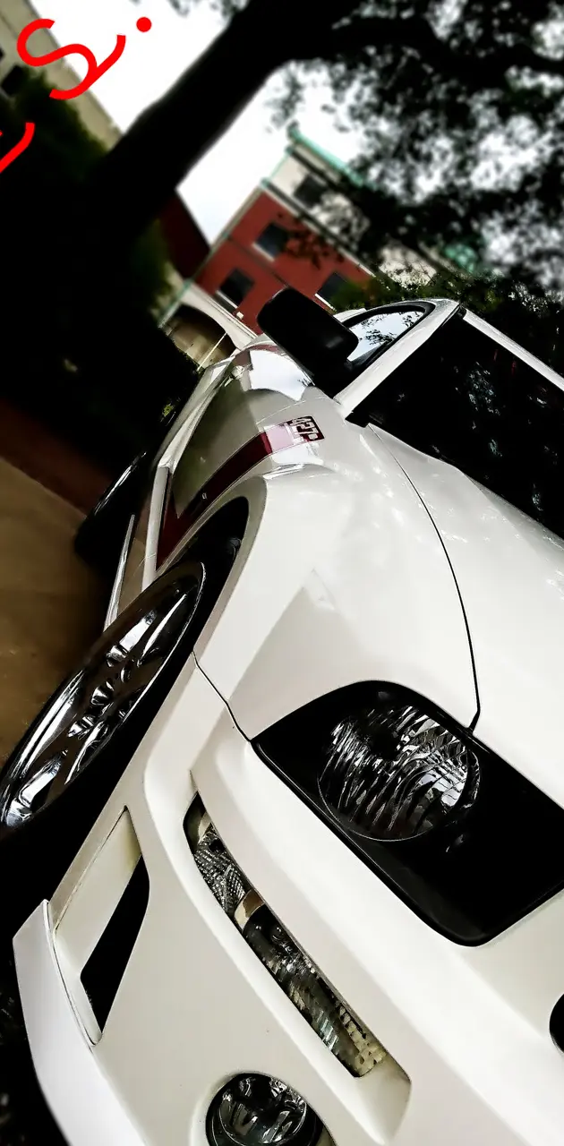 White car