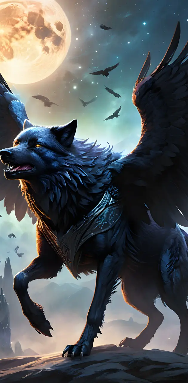 RAVEN - WOLF from wolf - ravens ©