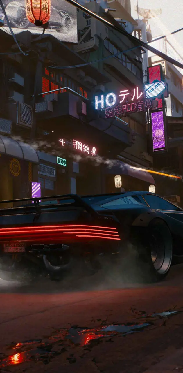 Cyberpunk 2077-Car