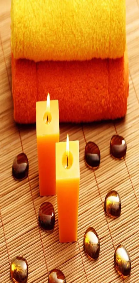 Beautiful candle lgt