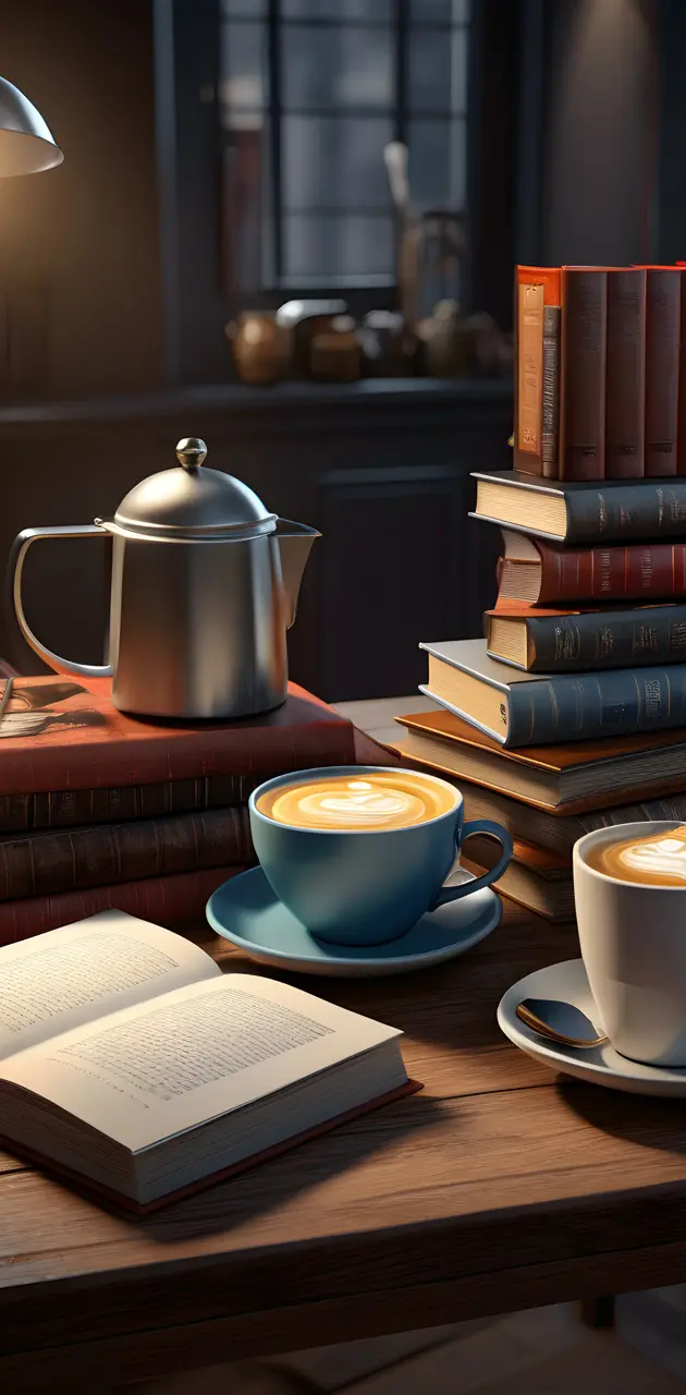 coffe and books