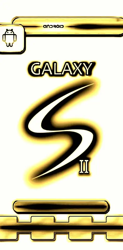 White Gold Galaxy S2