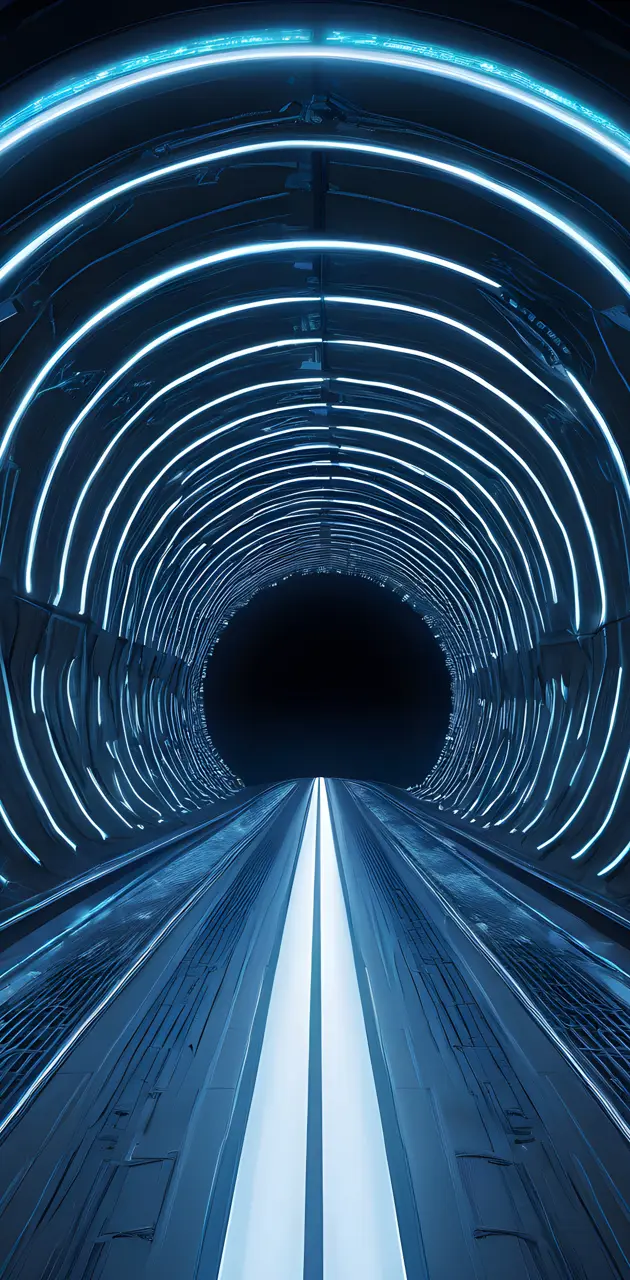 a close-up of a tunnel