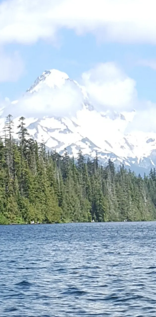 Lake and Mountain