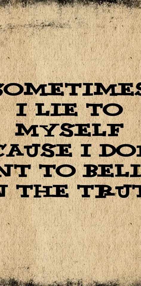 lie and truth