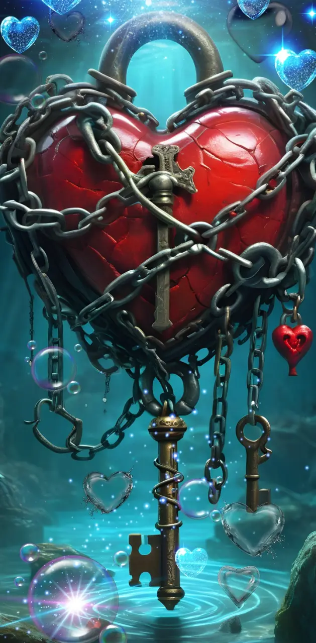 Heart in chains