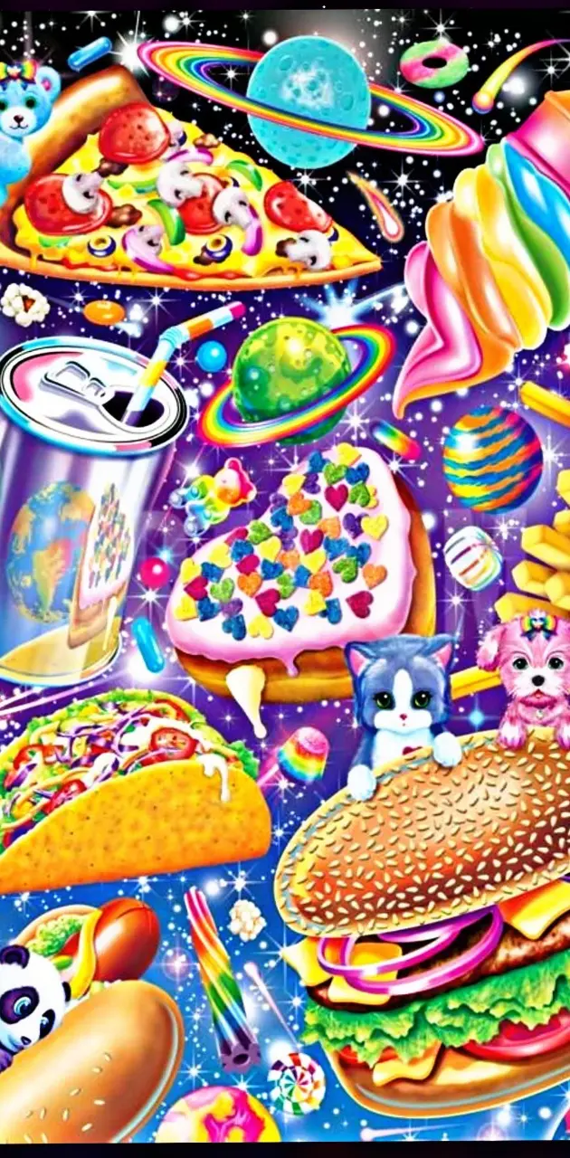 Rainbow food 