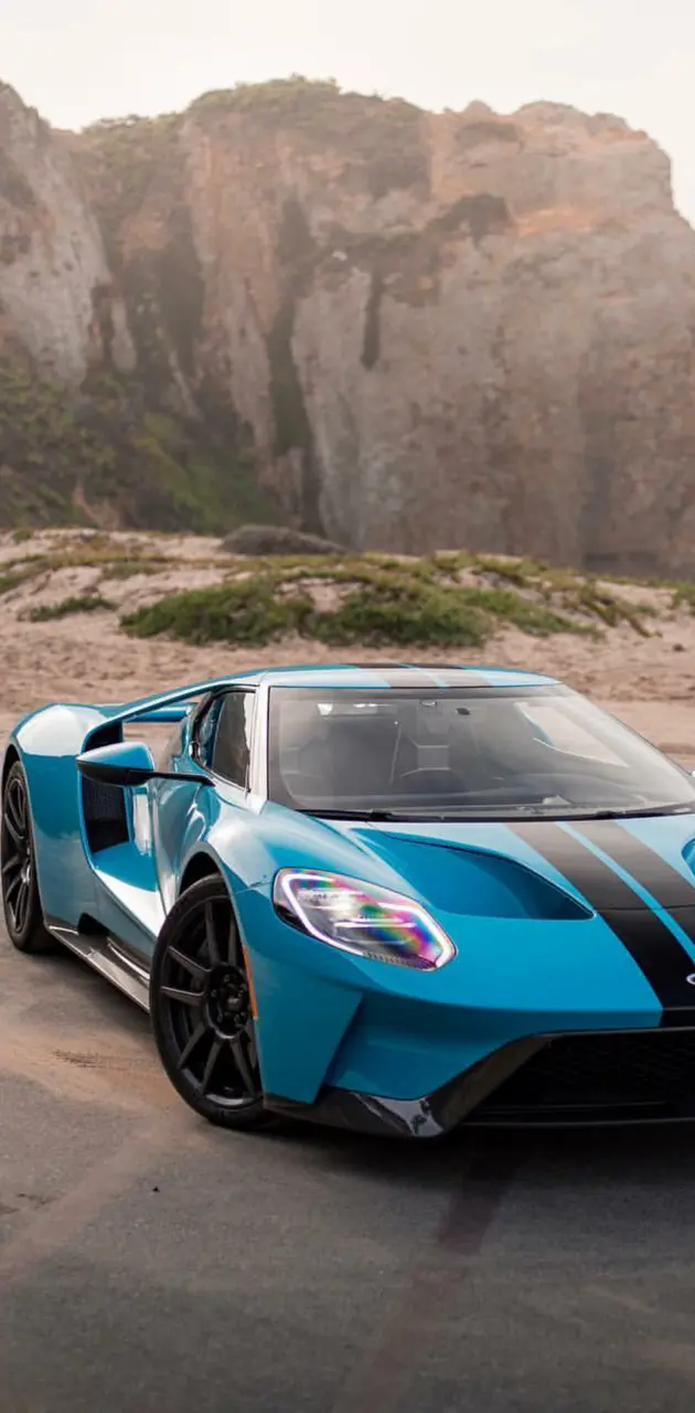 Baby Blue Ford GT
