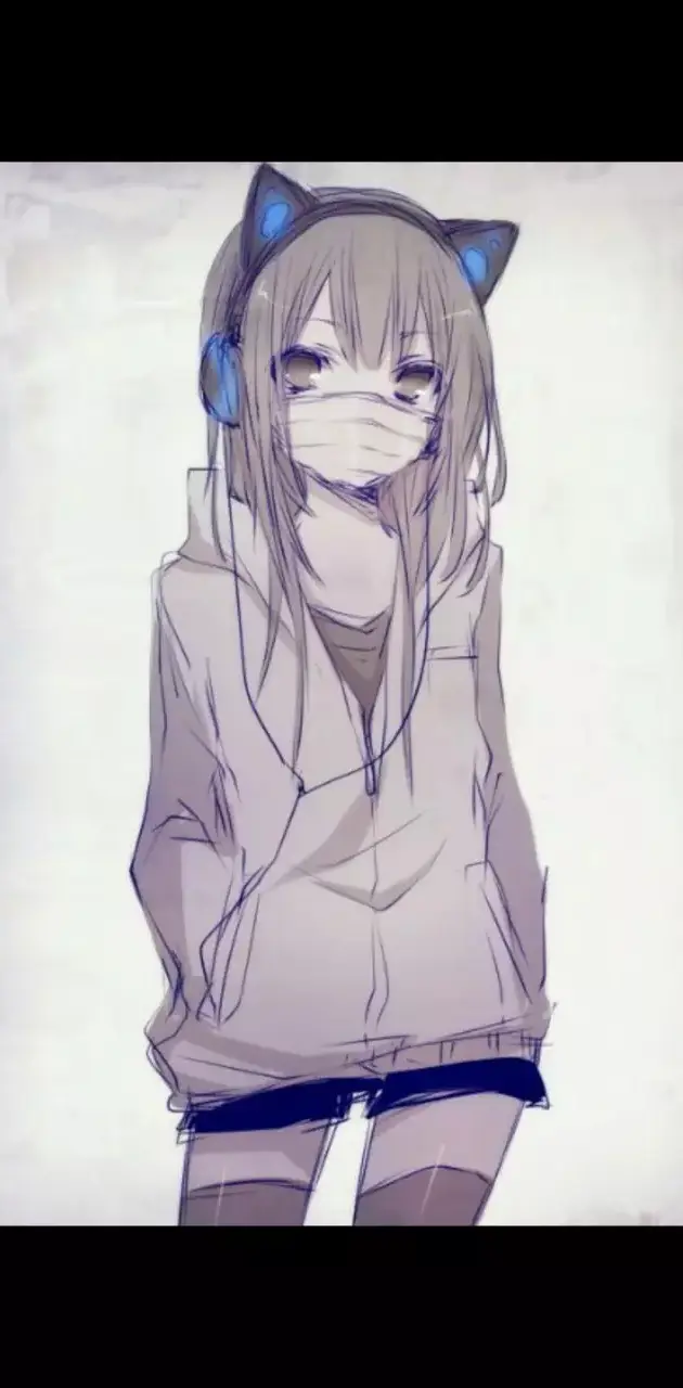 Masked Anime Girl