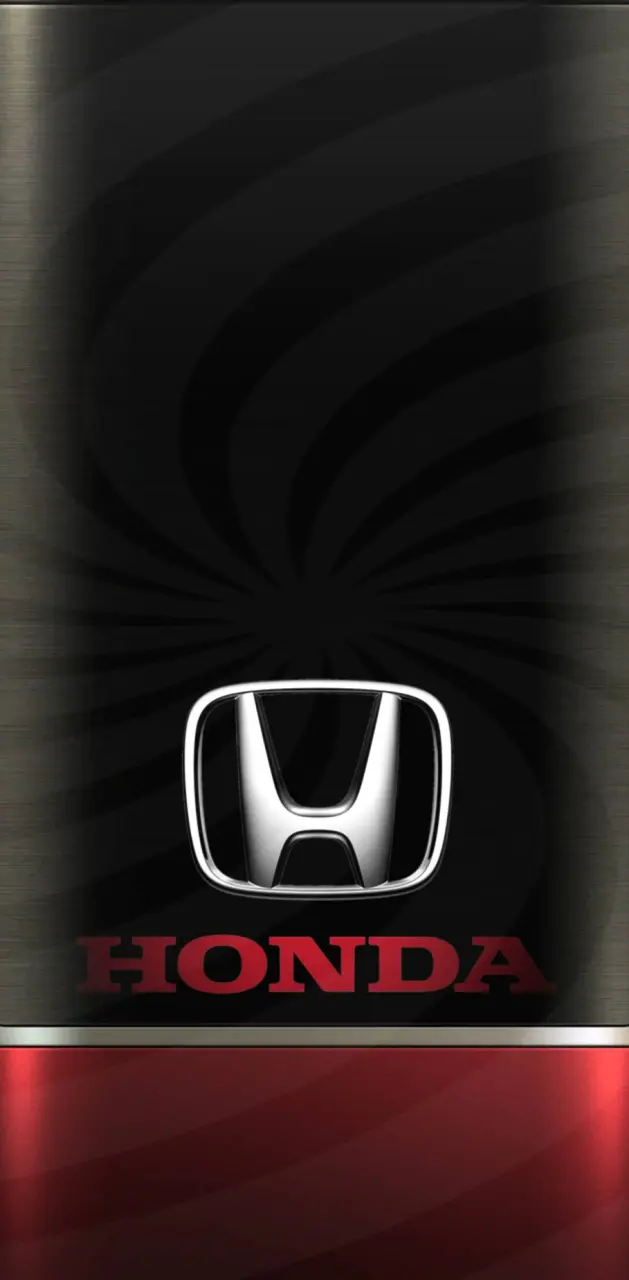 Honda black Red Edge