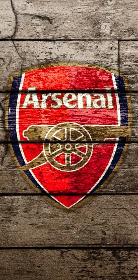Wodden Arsenal Badge