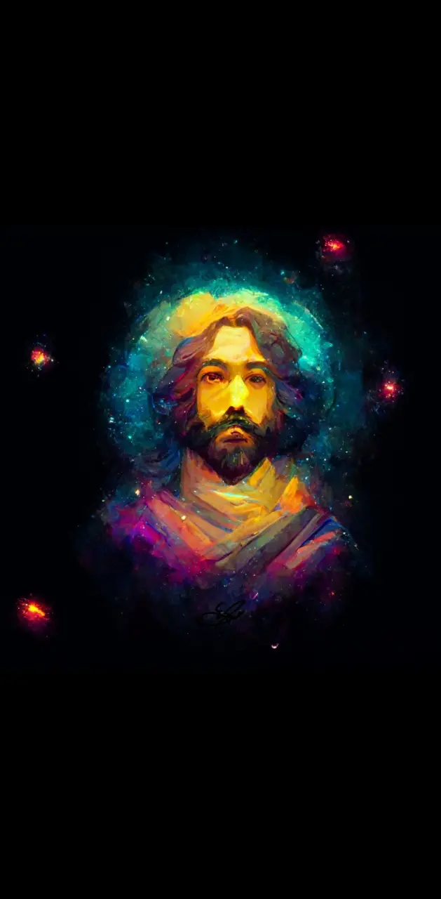 Jesus looks around