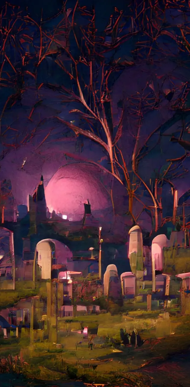 blood moon graveyard