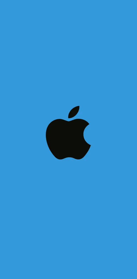 Apple-logo blue