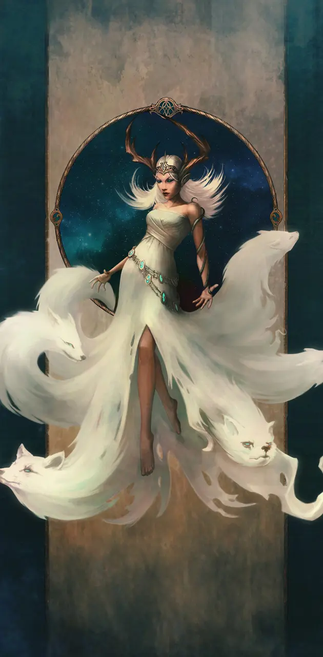 White Fox Dress