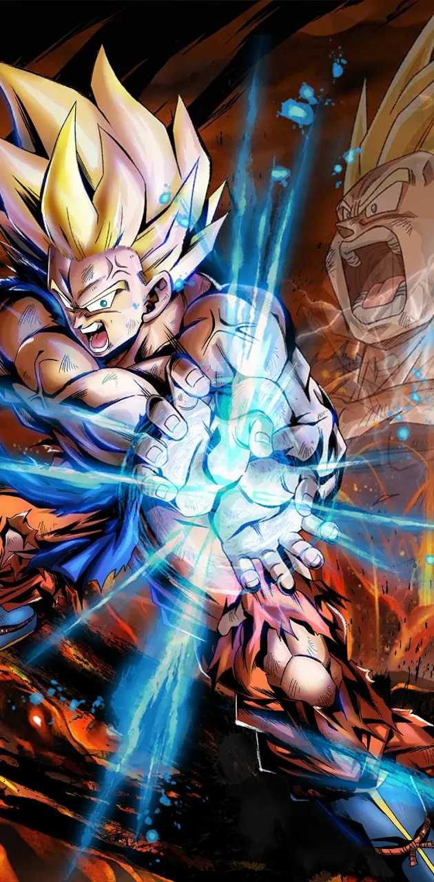Son Goku ssj2 wallpaper by LucasGamingPL - Download on ZEDGE™