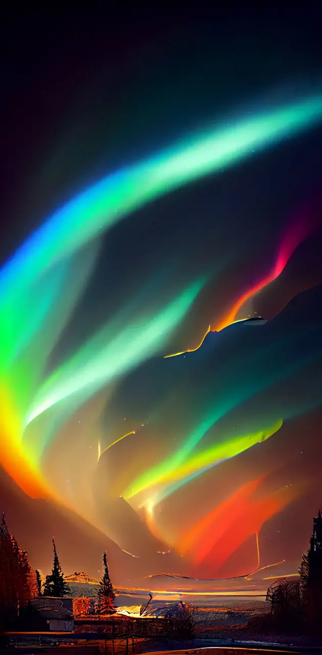 Rainbow Aurora 