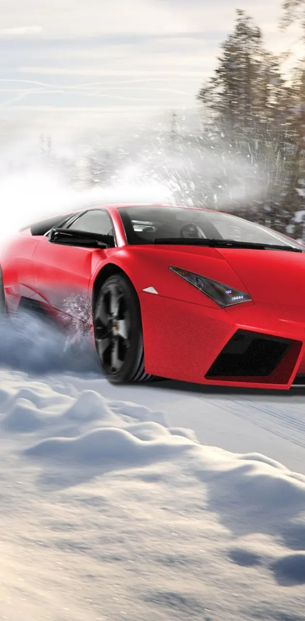 Lamborghini Snow