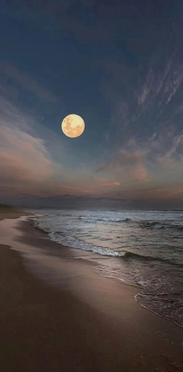 Moon beach