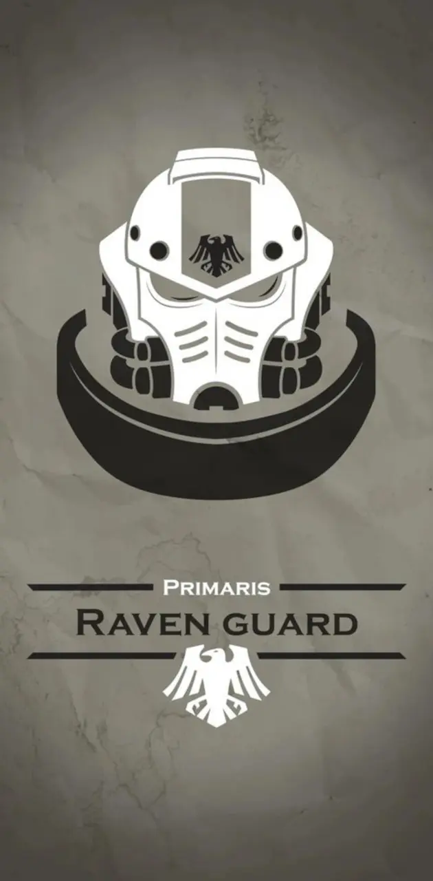Primaris Raven Guard Helmet Logo