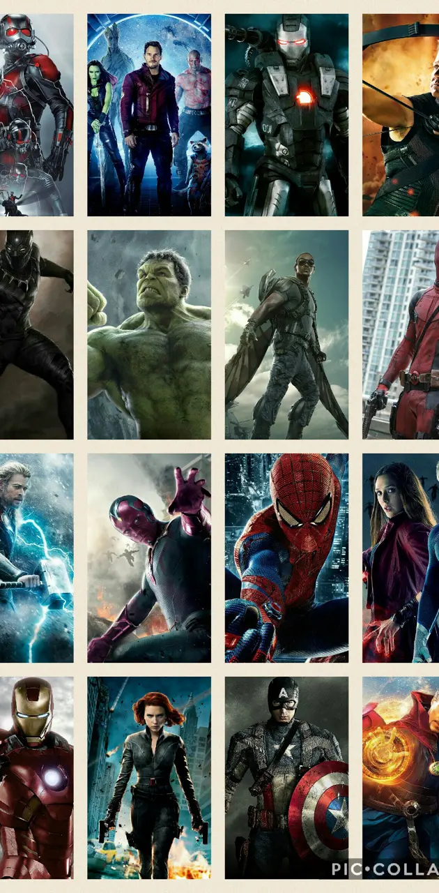 Alle Marvel Avengers