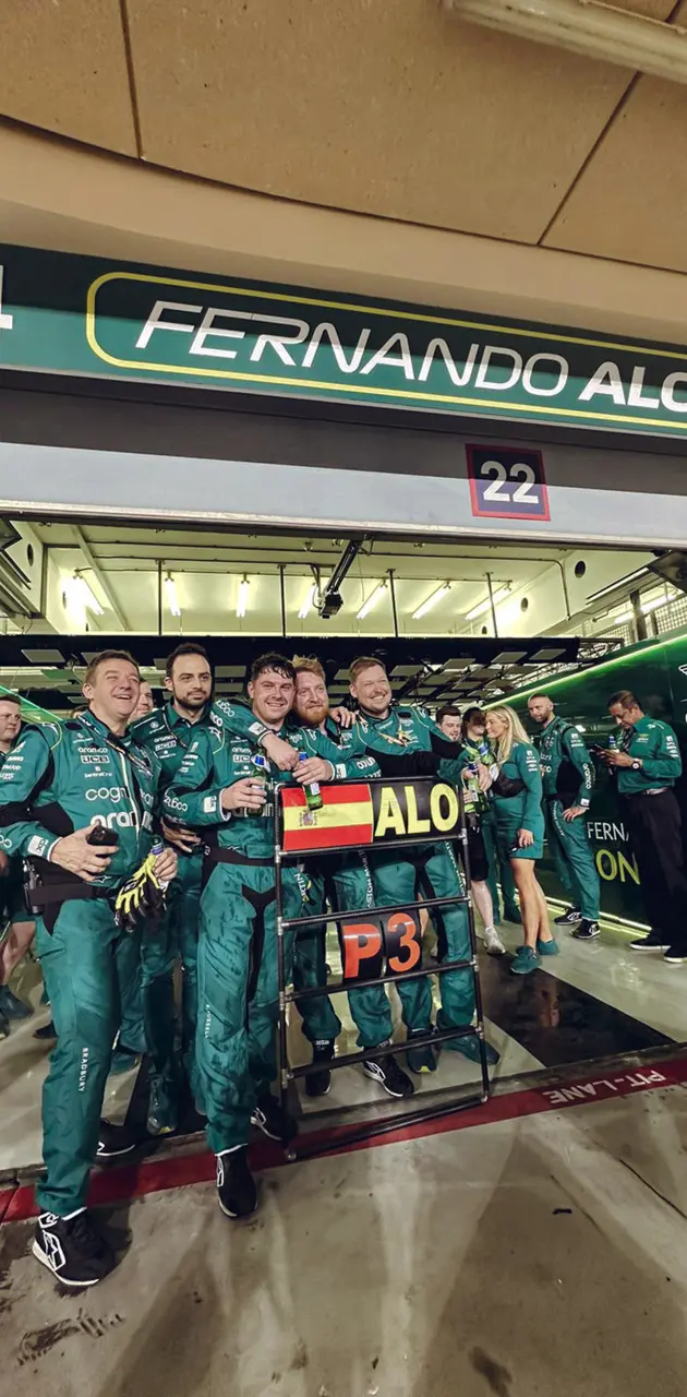 Fernando Alonso podio 