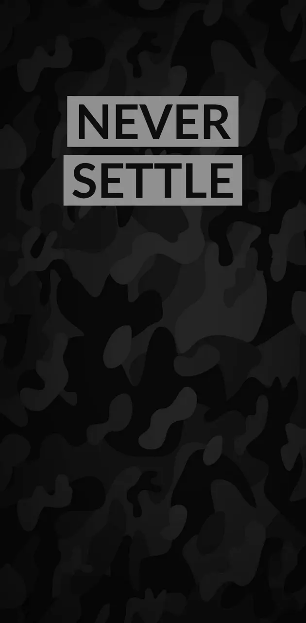 Army Never Settle